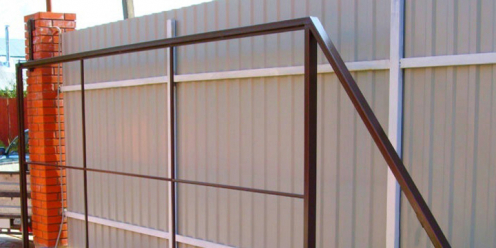 Комплект делюкс для откатных ворот с шиной 6 м + каркас